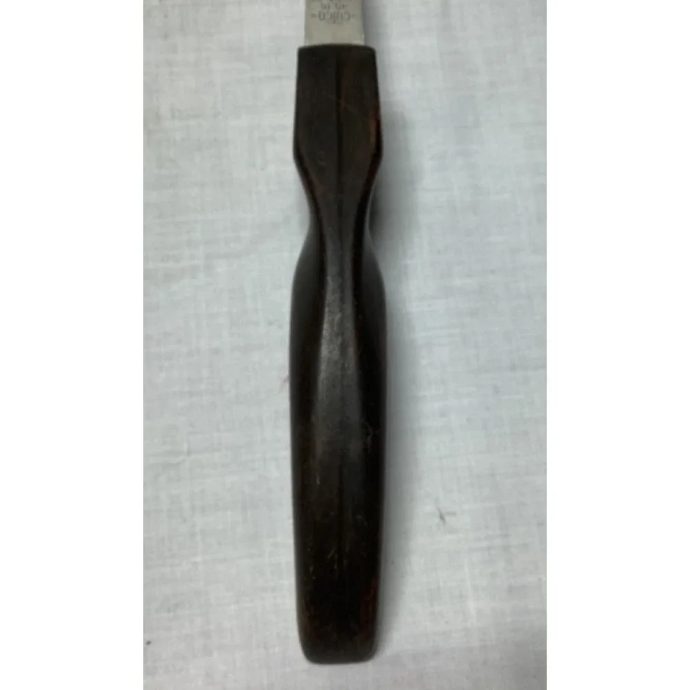Vintage Cutco Slotted Spatula Flipper Brown Handle USA 12.5 Inch No.16